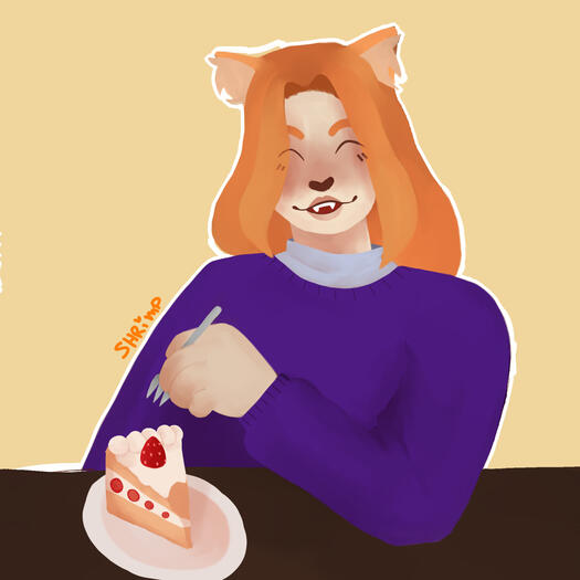 a digital painting of twitch streamer hollow_tones