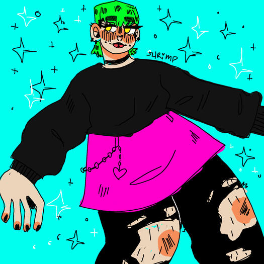 a drawing of my persona